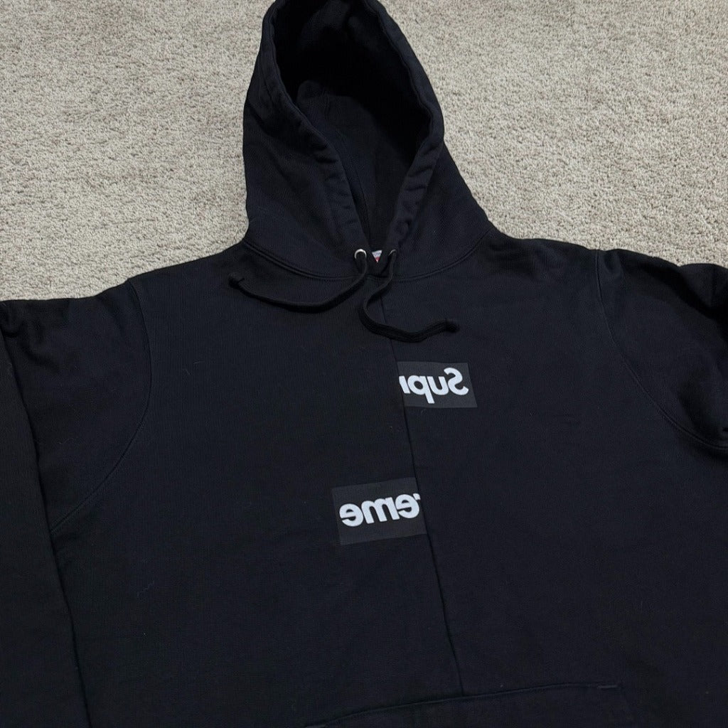 CDG Split Logo Hoodie - Supreme