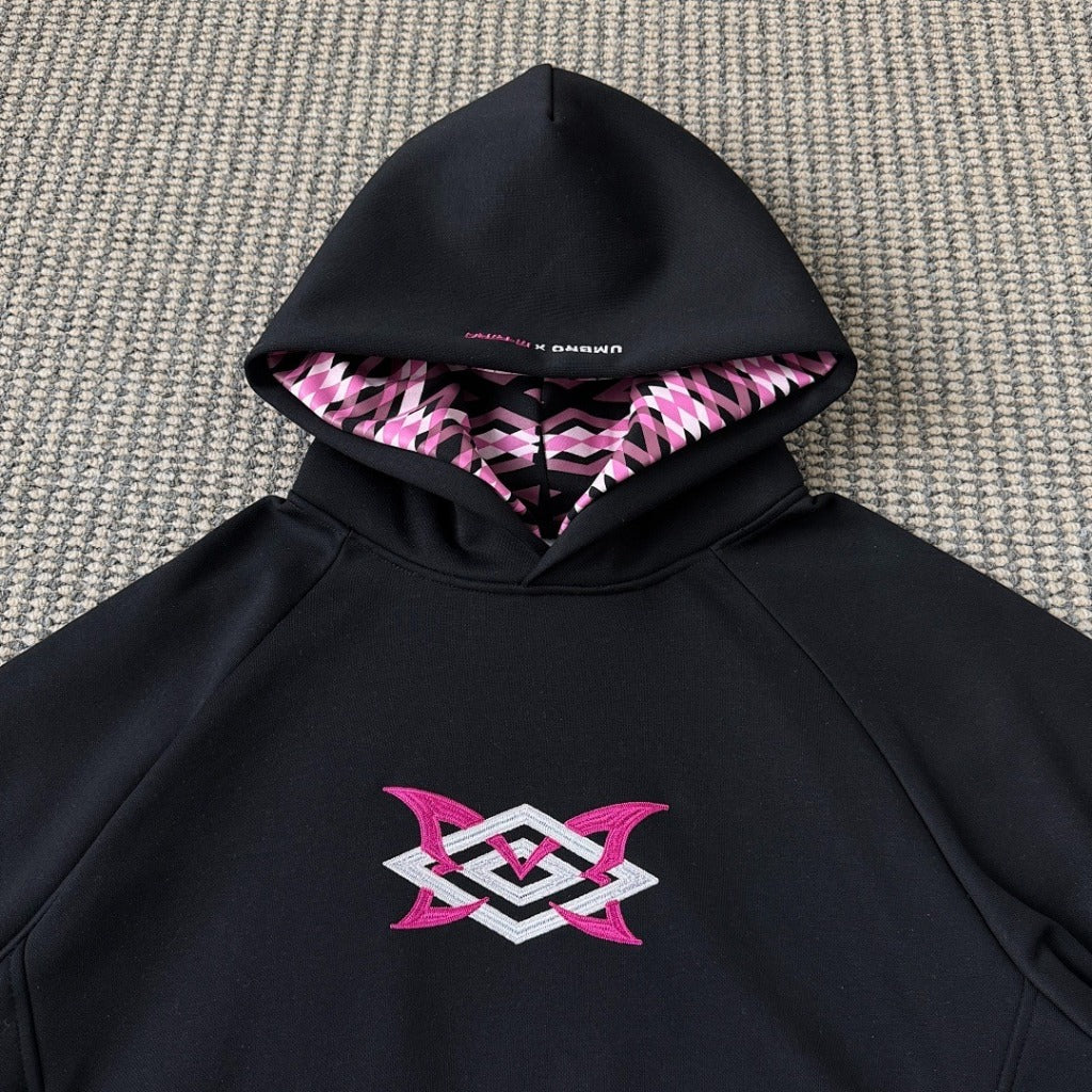 MERTRA x Umbro Warm Up Double Hood - Jacket/ Pants/ Set - Grey & Black