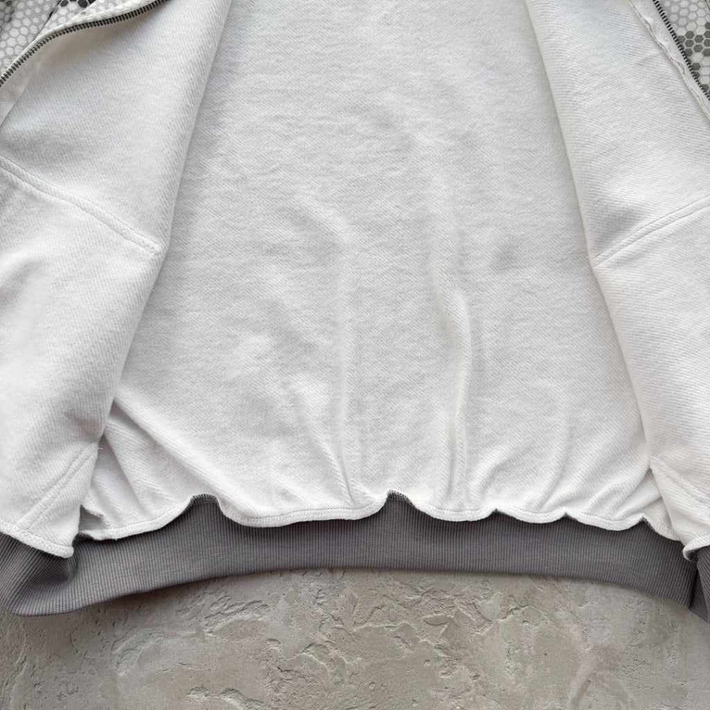 MERTRA Snakeskin Zip-Up Hoodie