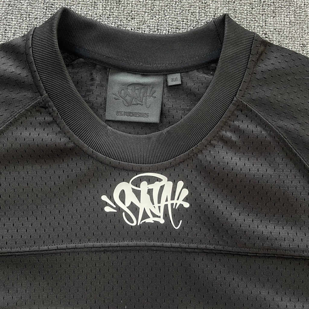 SYNA COLLEGE JERSEY-BLACK/WHITE
