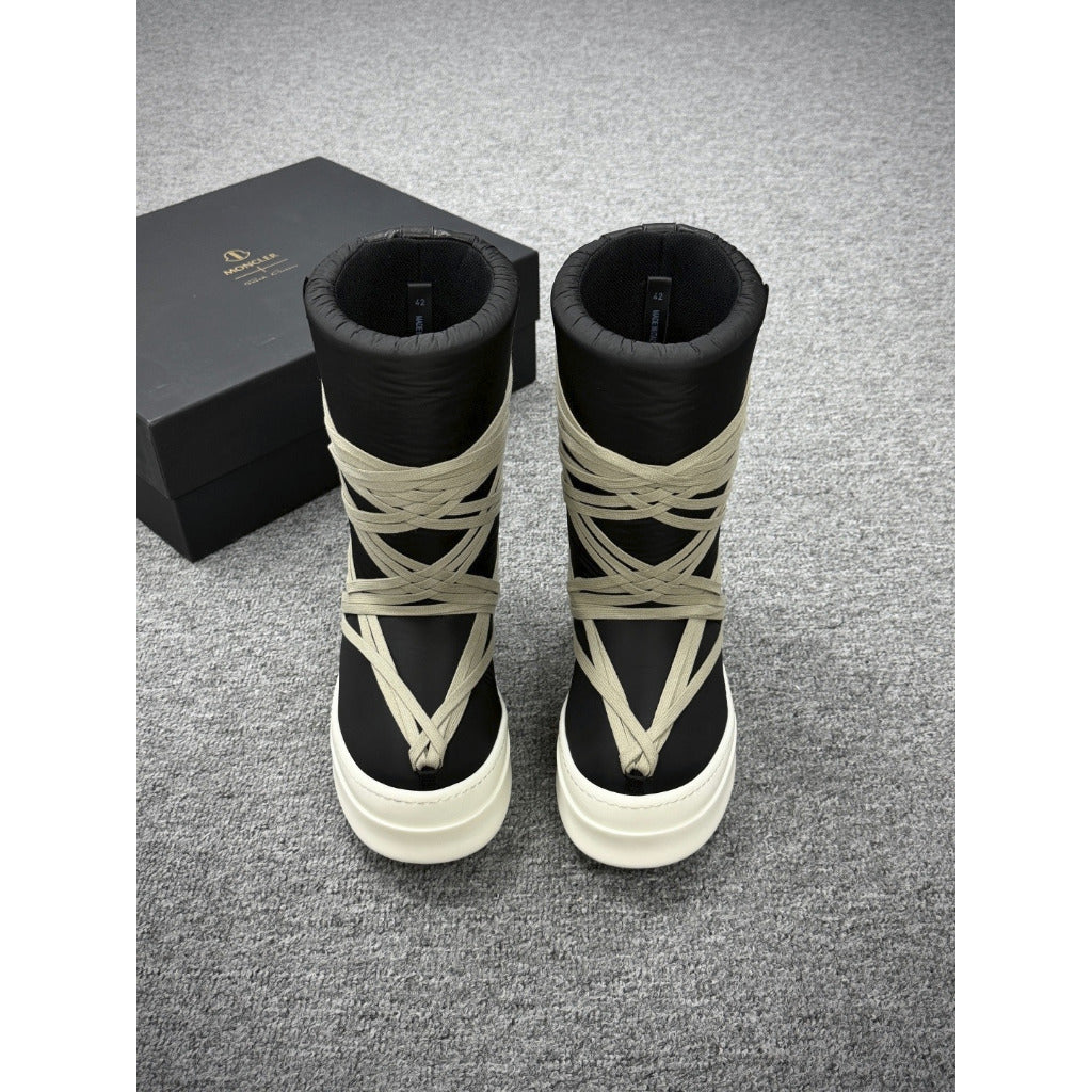 Monc Genius x Rick Owens Bigrocks Snow Boots