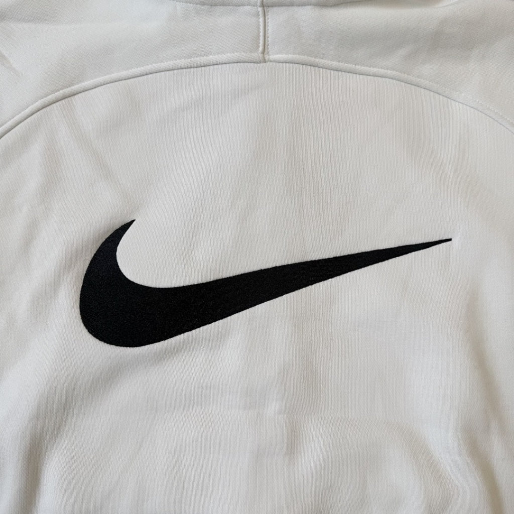 SUP. NK Zip Up Hooded Sweatshirt (SS25) - White