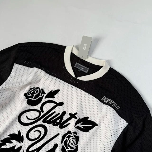 Kith Malik Long Sleeve Mesh Jersey - Sandrift