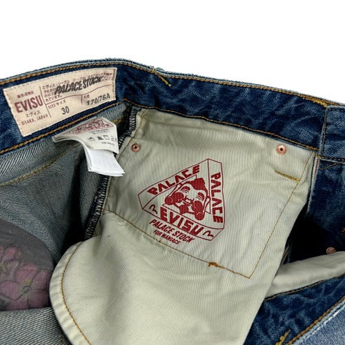 Palace x Evisu Denim Jean - Stone Wash