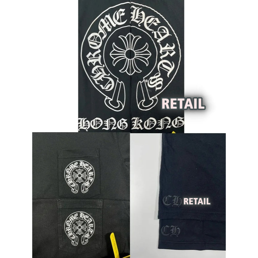 Chrome Hearts - Hong Kong Exclusive Horseshoe Long Sleeve T-Shirt Tee