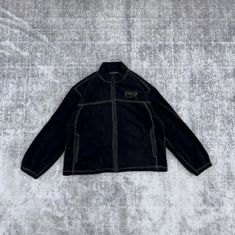 Travis Scott Cactus Jack x Fragment x Nike Fleece Zip Jacket "Black"