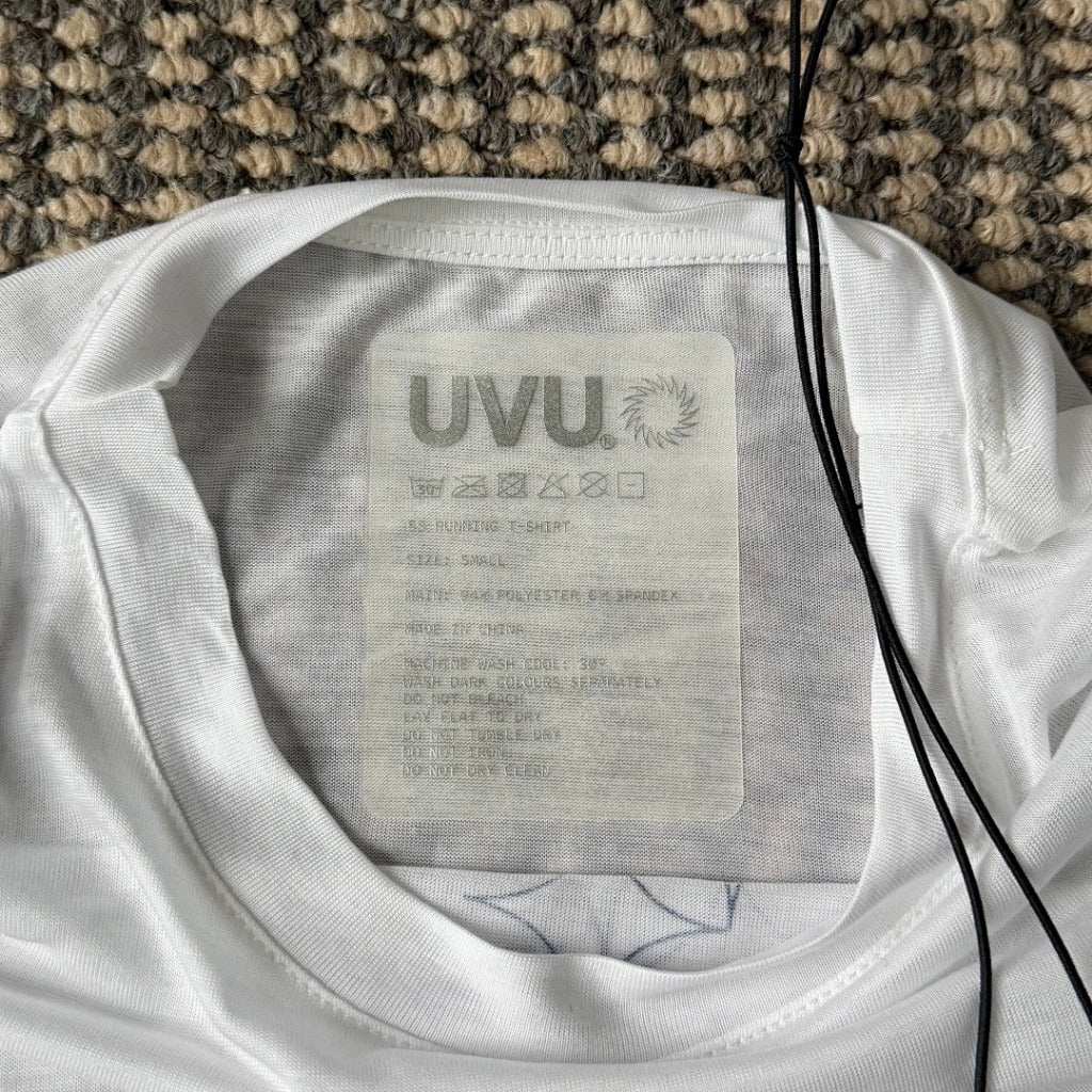UVU White Running LS Shirt [Dolomiti Marathon Pop-Up Exclusive Merchandise]
