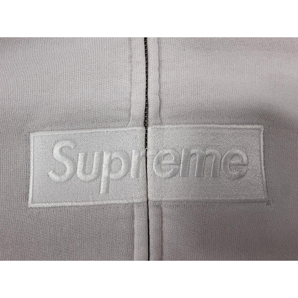 MM6 x Supreme Maison Margiela Box Logo Zip Up Hoodie SS26