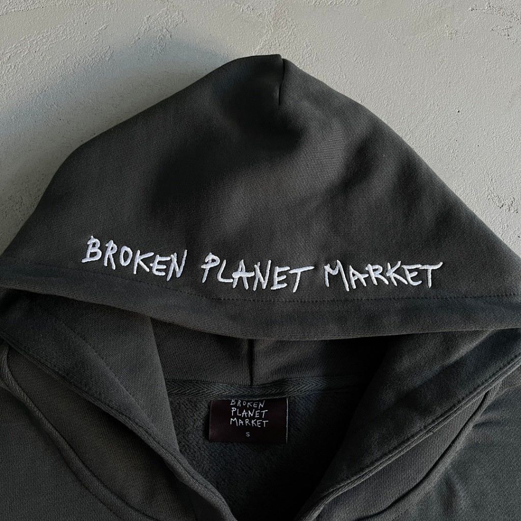 Broken Planet Market Hoodie - 'turn on the dark'
