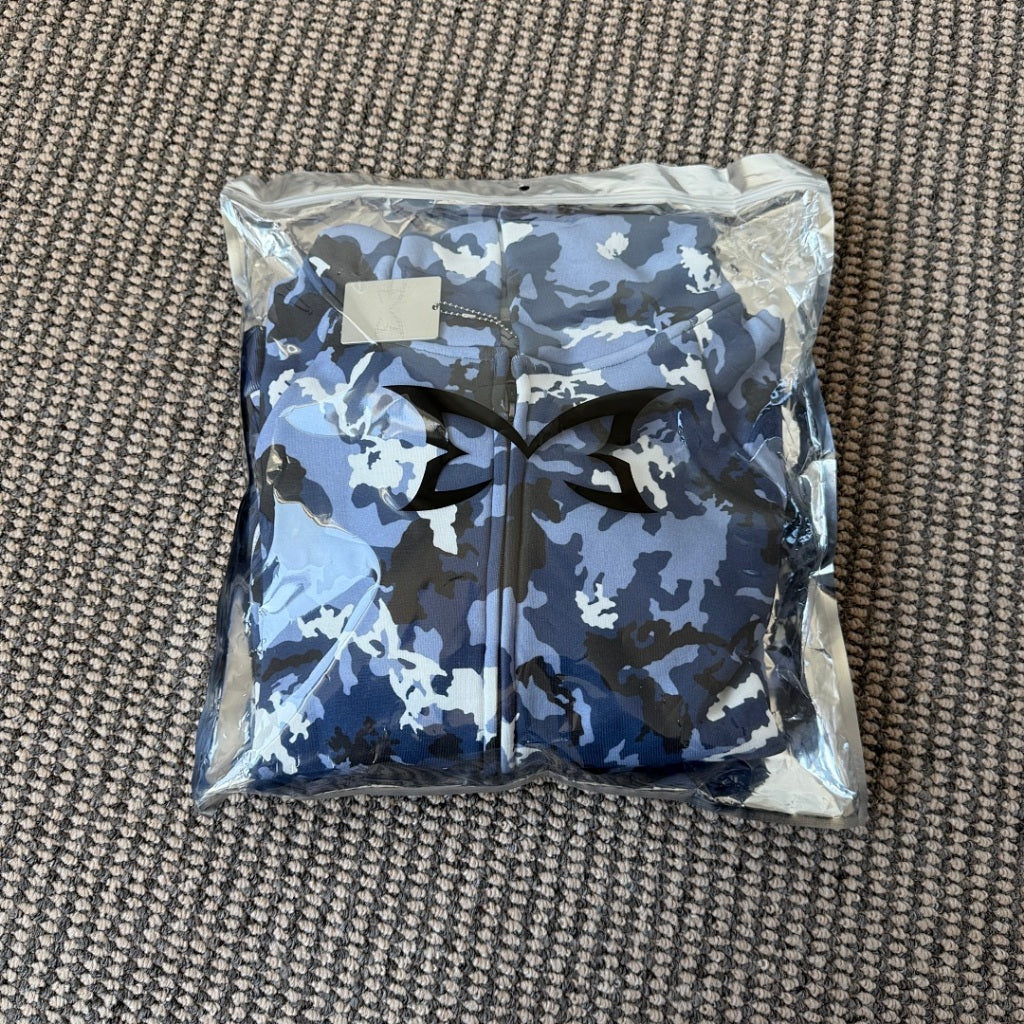 Mertra - Terrain Camo Zip-Up Hoodie