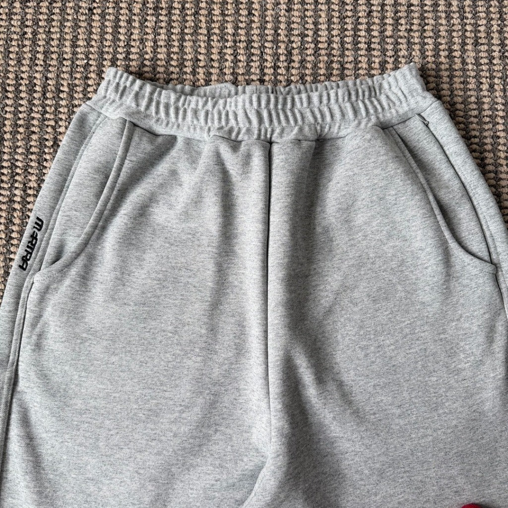 mertra - DUAL PANEL JOGGERS - grey