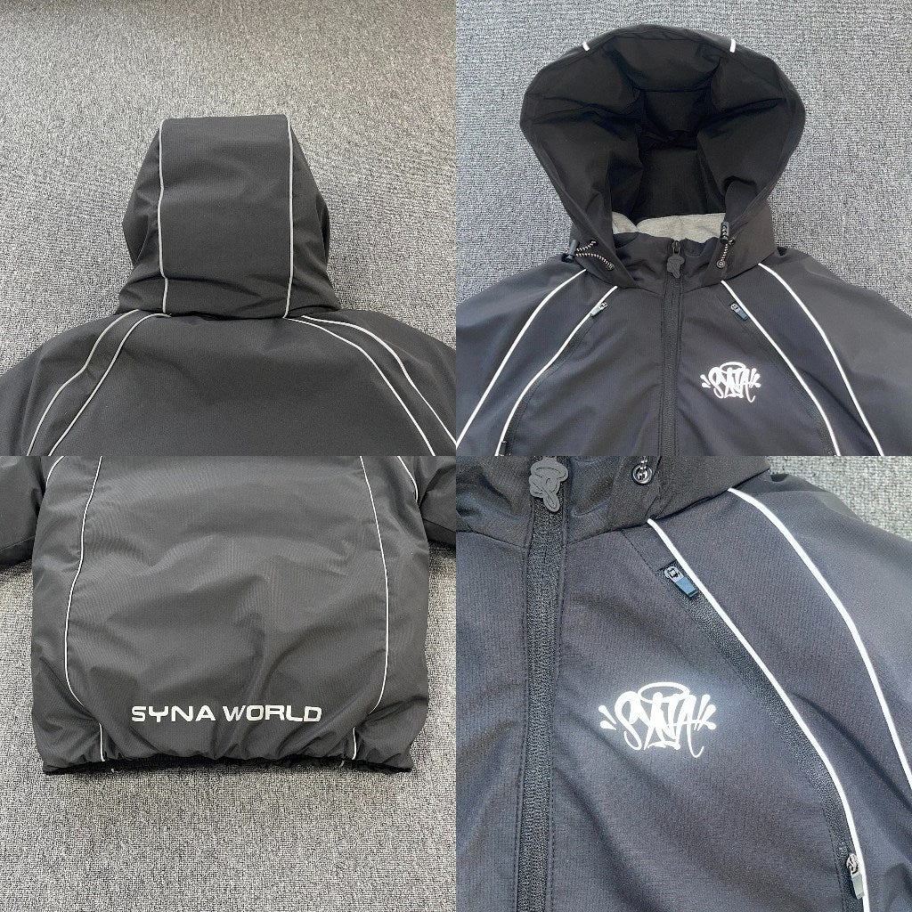 Synaworld Vault Puffer Jacket - BLACK/3M