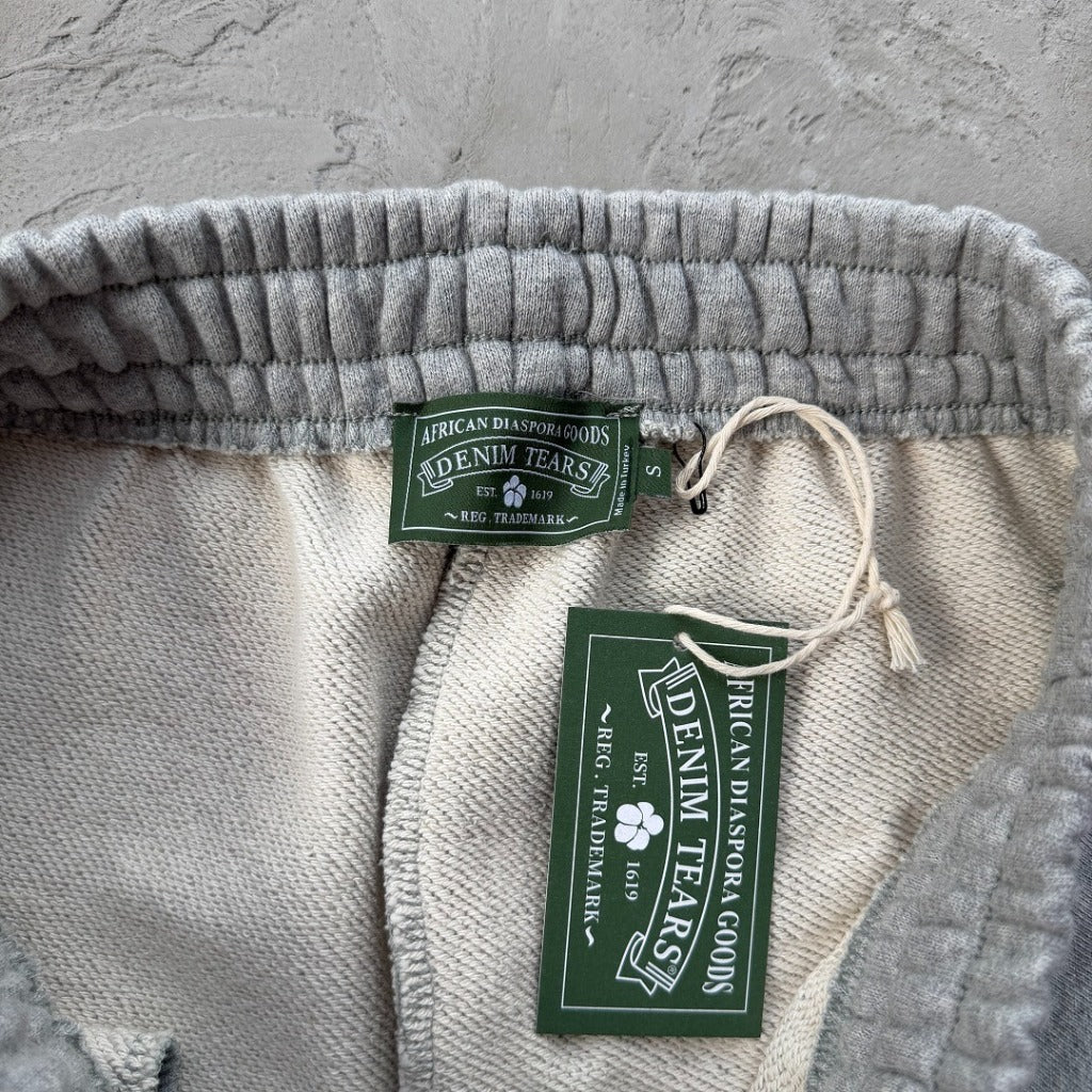 DNM TRS X CRTZ - COTTON WREATH ZIP-UP & PANTS - GREY