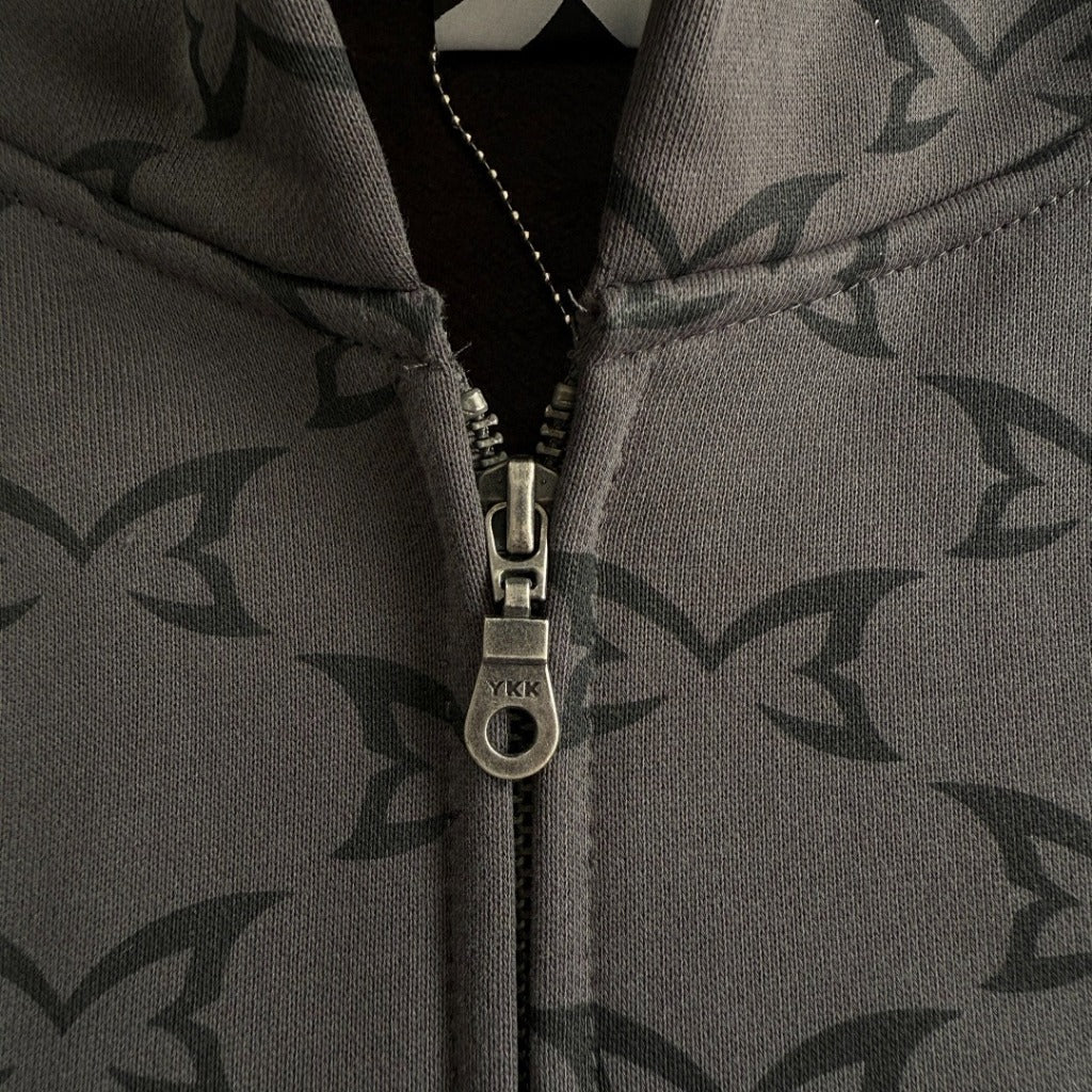 MERTRA Monogram Grey Hoodie