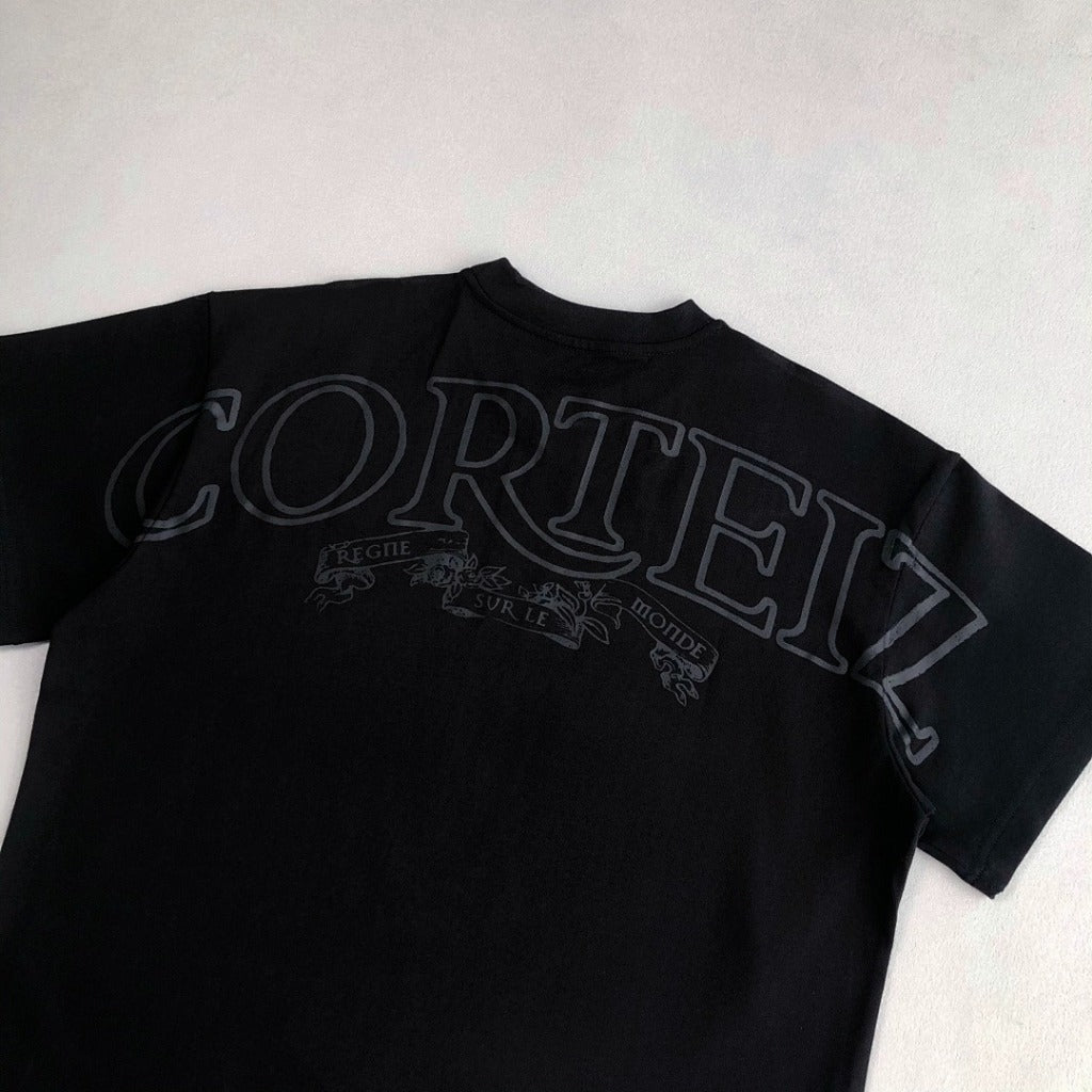 CORTEIZ - ROYALE HEAVYWEIGHT TEE - [BLACK/WHITE/HONEY BLACK/PINK/GREY]