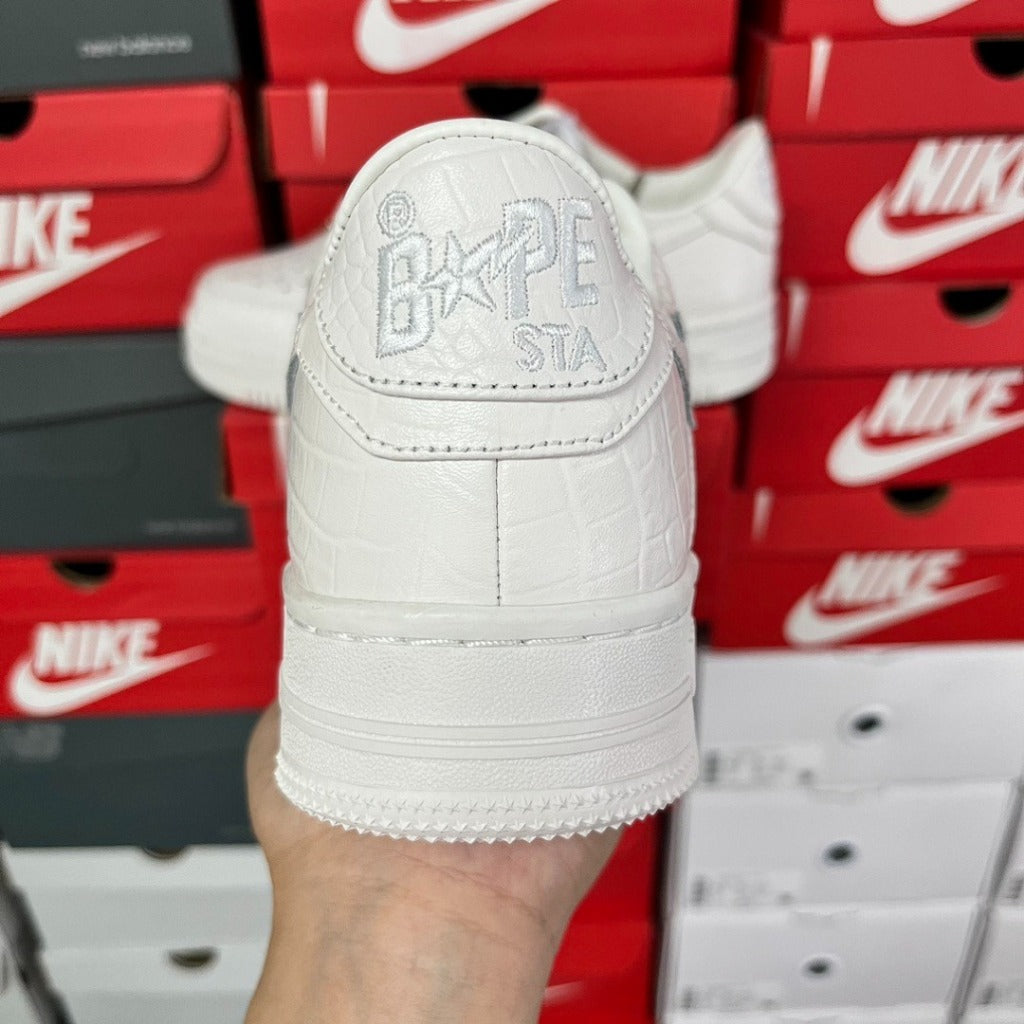 OVO x A Bathing Ape Bapesta - White