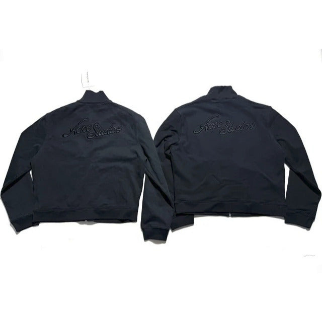Acne Studios - Zip-up sweatshirt - Pale Grey/Black