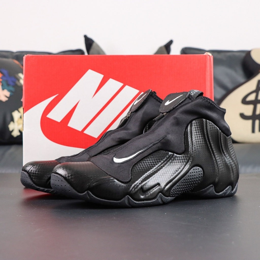Nike Air Flightposite - Black White