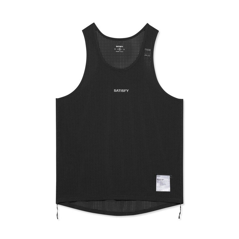 Satisfy Space-O Singlet (Black/Cream)