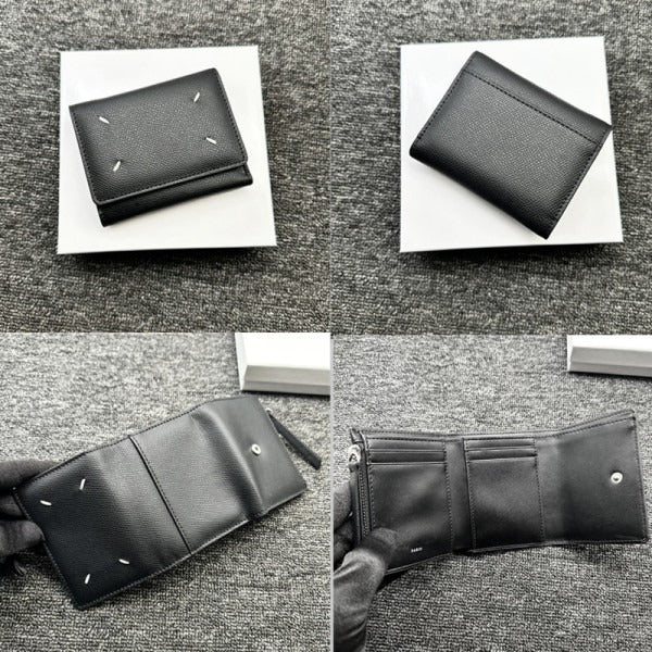 Maison Margiela Four-Stitch Leather Card Holder & Wallet (All Types)
