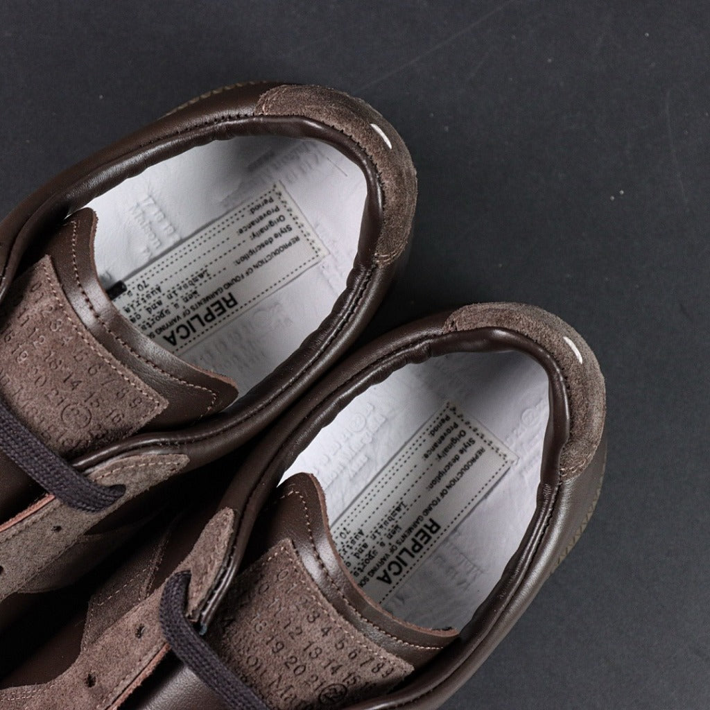 Maison Margiela Calfskin Replica Sneakers (GATS) - Brown - BNIB 100%