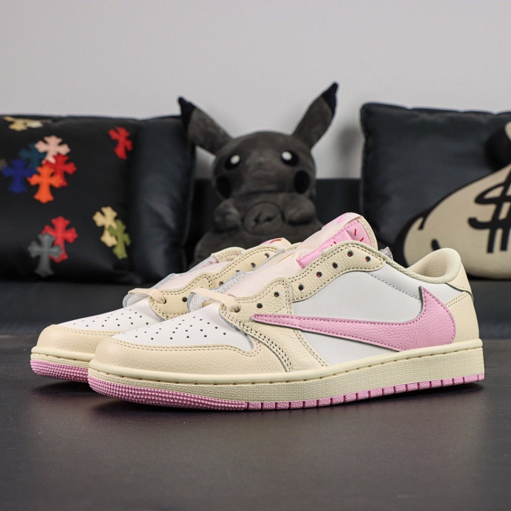 Travis Scott x Air Jordan 1 Low “Pink Pack” - Shy Pink