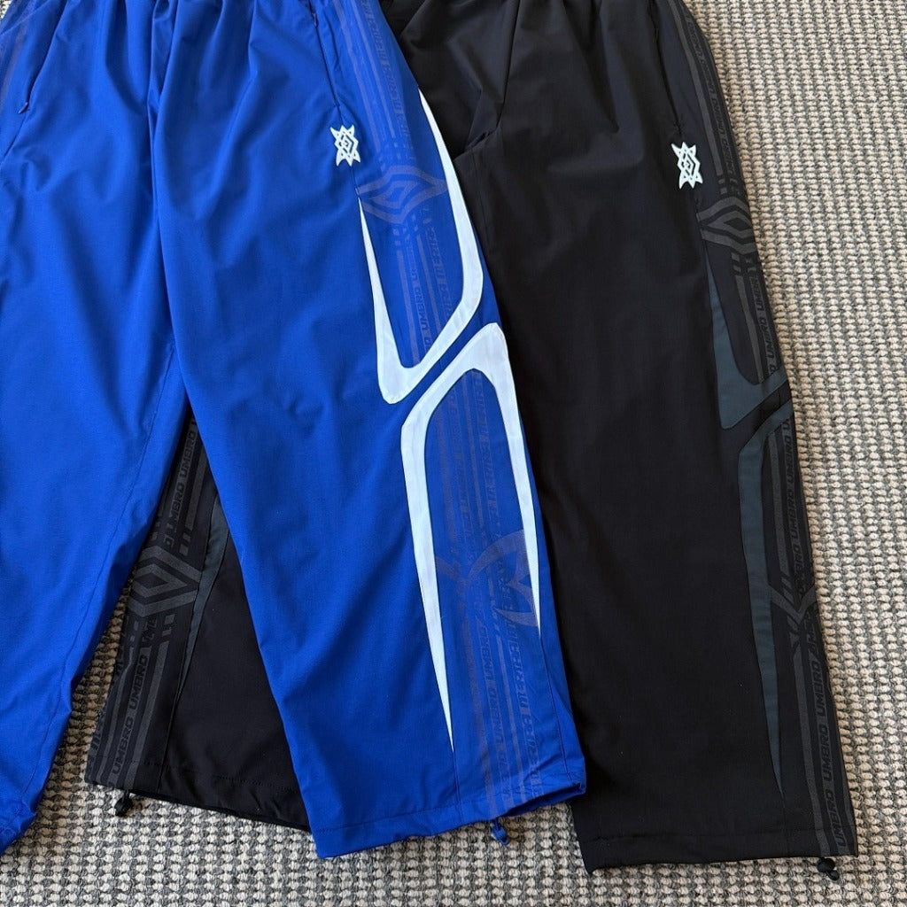 MERTRA x Umbro Technical Pants - Blue/ Black