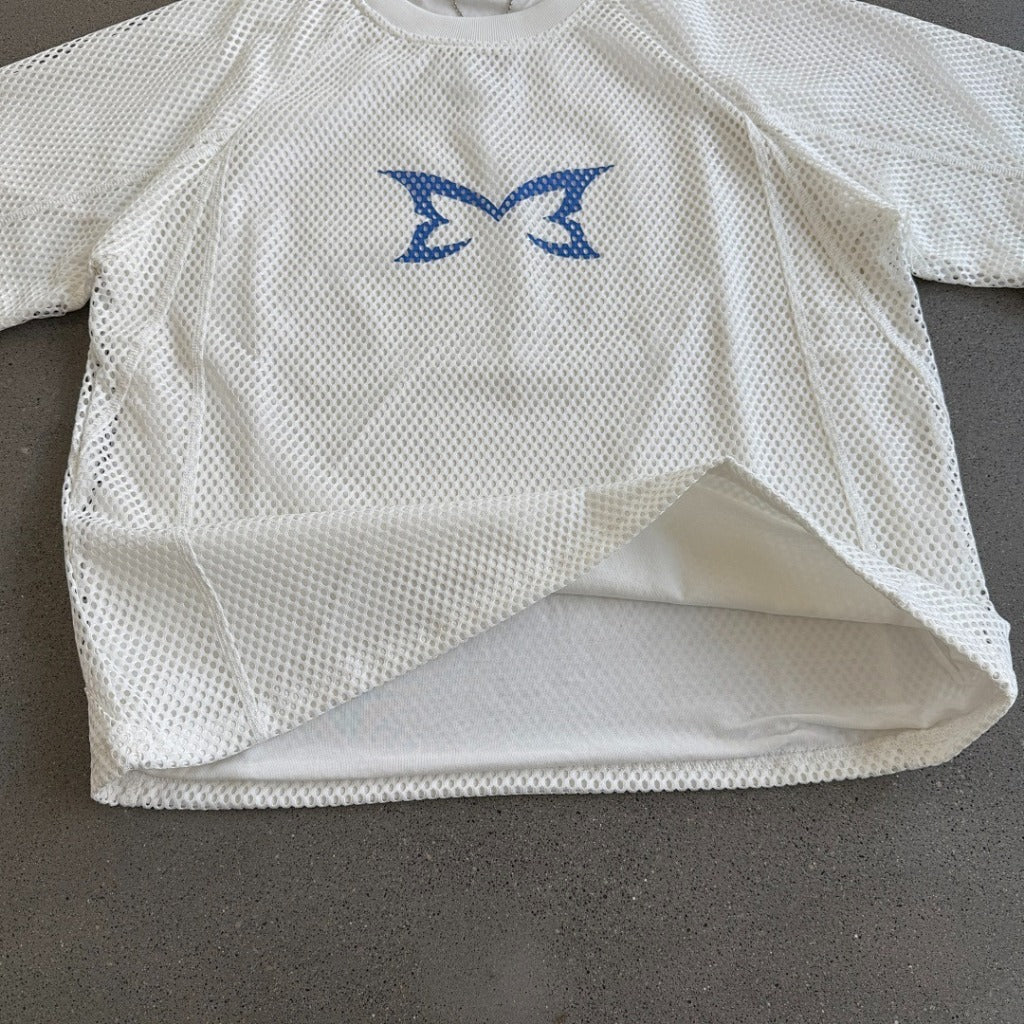 MERTRA - Layered Mesh Jersey - White