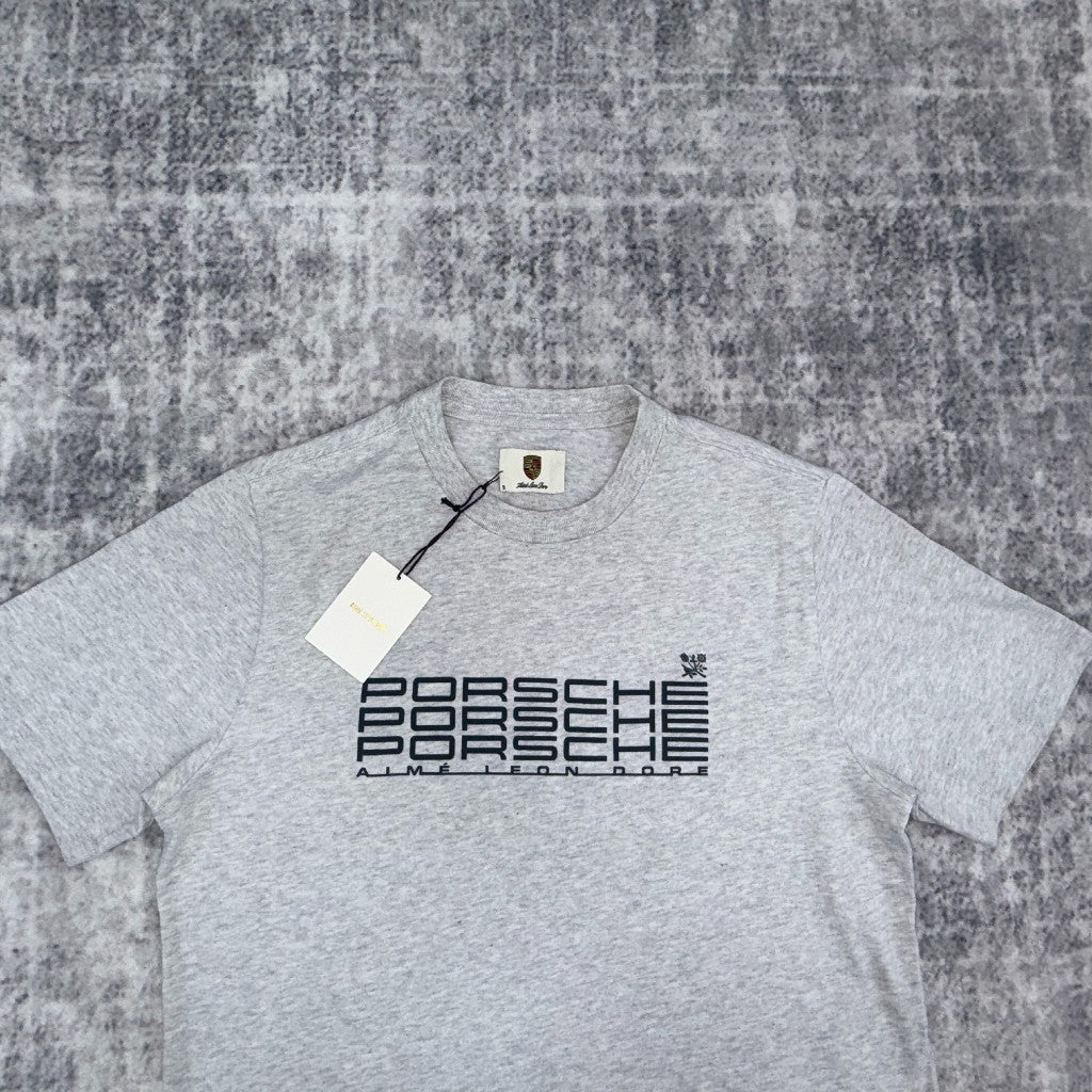 Aime Leon Dore Porsche Racing Tee Jet Black