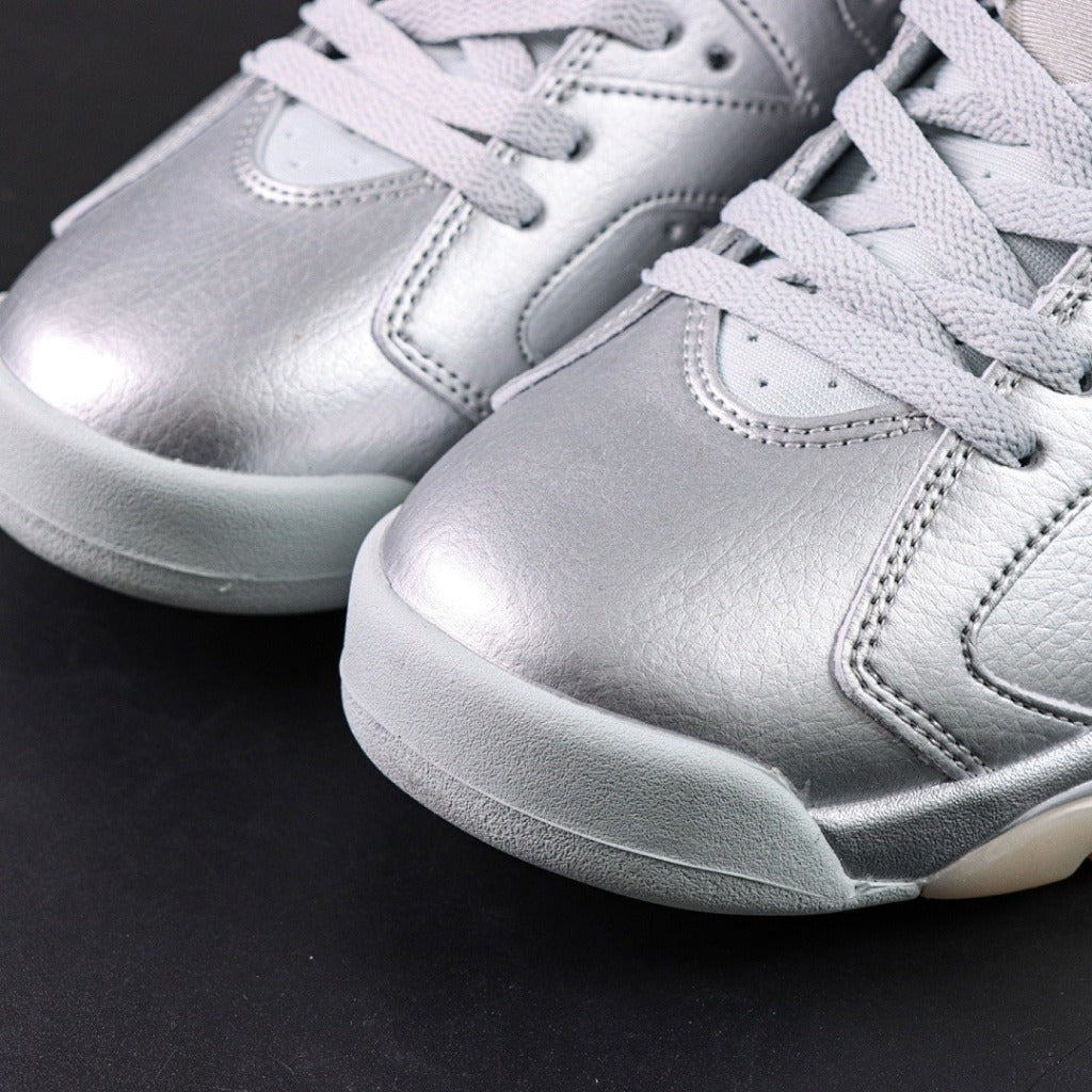 Paris Saint-Germain x Air Jordan 6 - Metallic Silver [IQ5135-001]