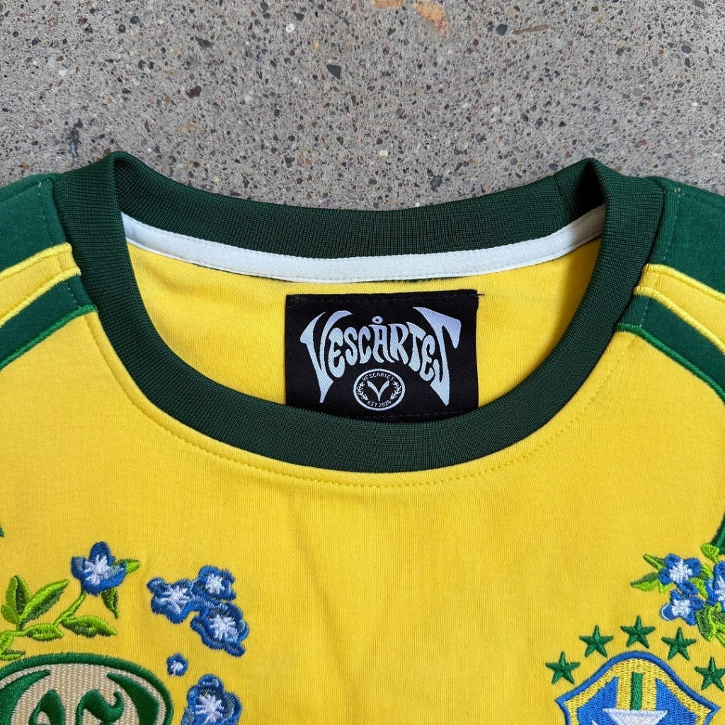 Vescartes - Brazil Jersey (Logo Full Embroidery)