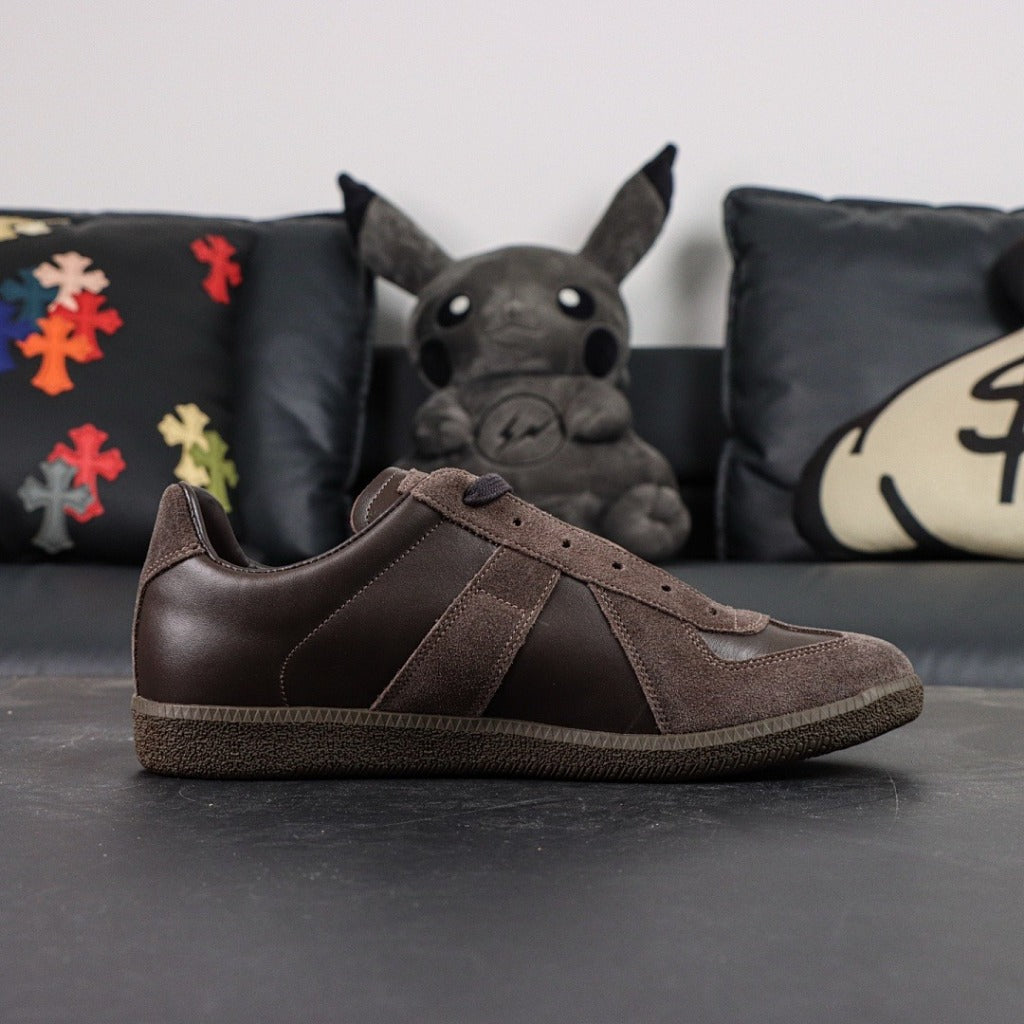Maison Margiela Calfskin Replica Sneakers (GATS) - Brown - BNIB 100%