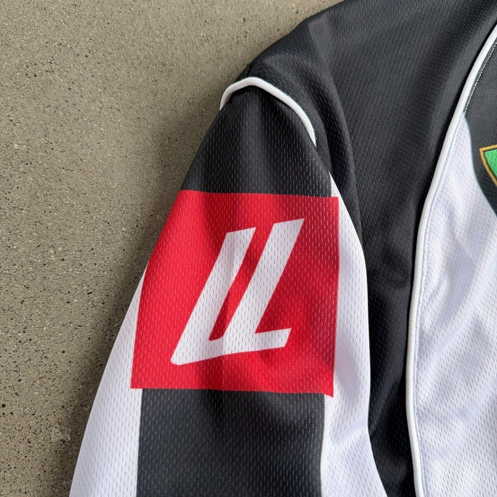 JUVE LONGSLEEVE JERSEY WHITE/BLACK - ultralight london UK