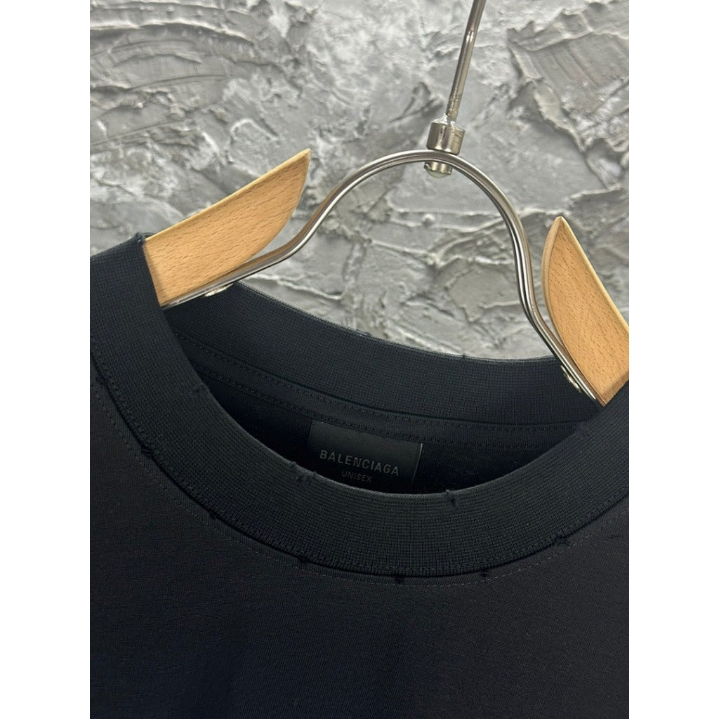 Paris Moon distressed tee - Balenciaga