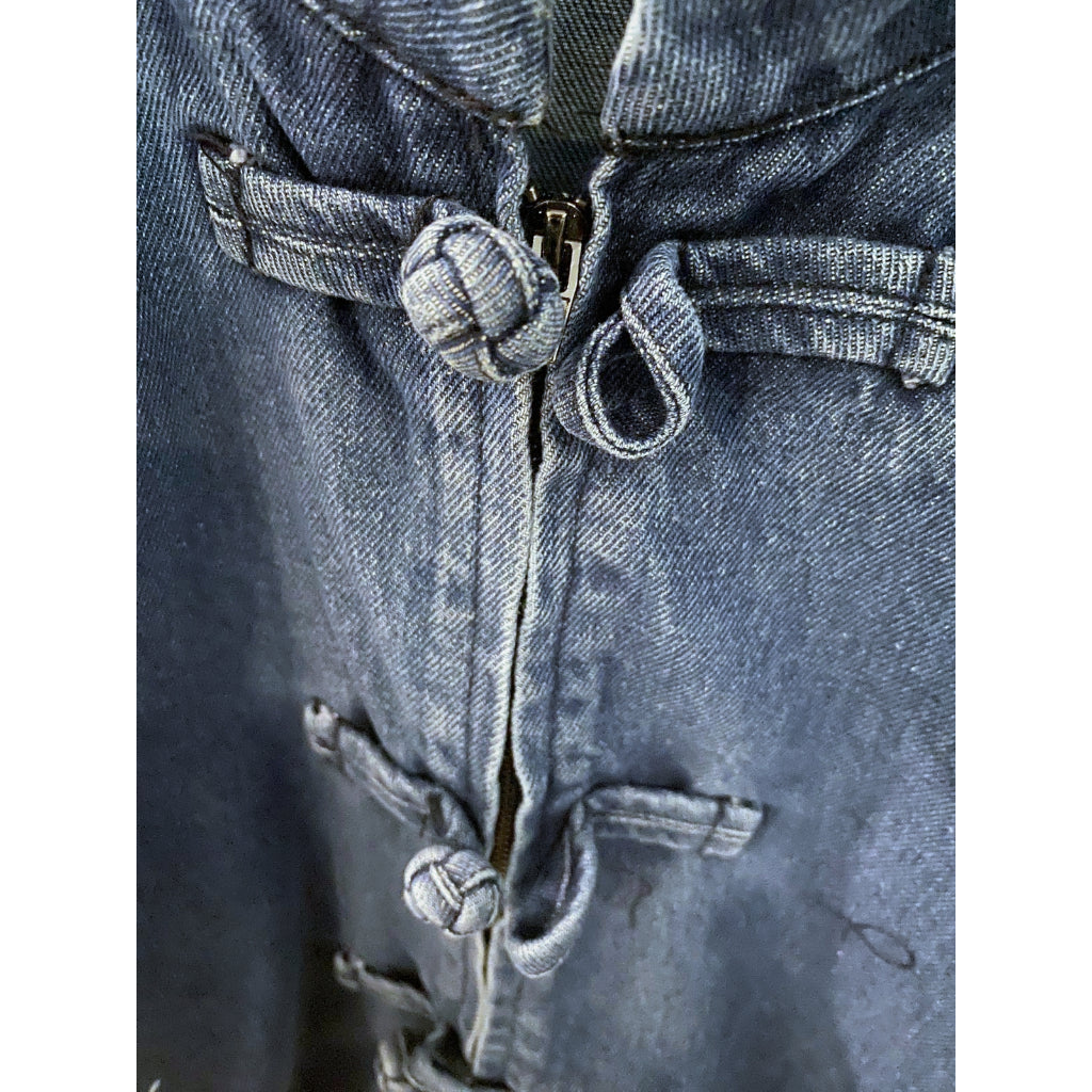 Adidas Originals CTT 3.0 Chinese Tang Style Denim Jacket
