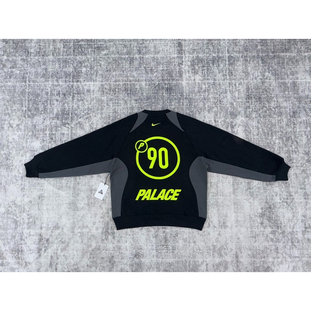 PLC x Nike Total P90 Crew Sweatshirt - Grey/Grey Marl/Black [100% Brand New In Plastic]