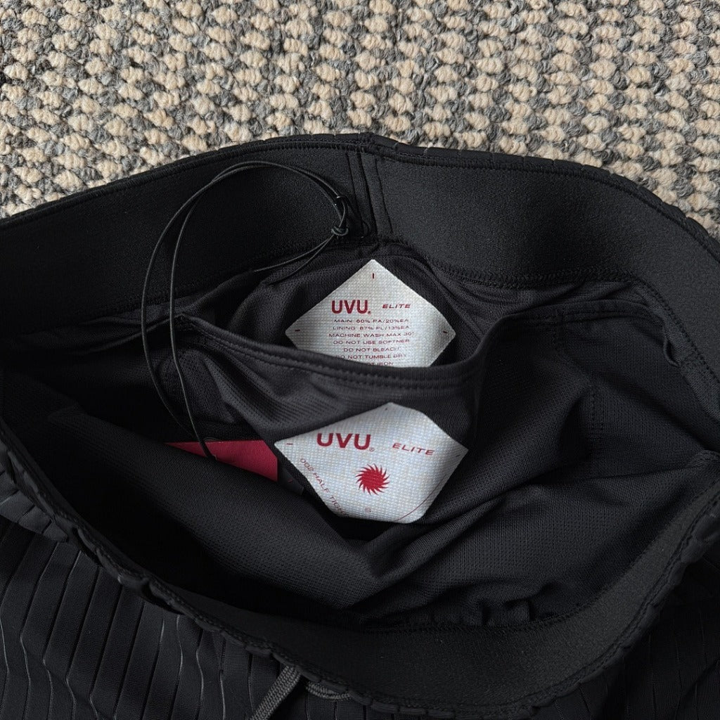 UVU Running - Elite Half Tight Black Gray