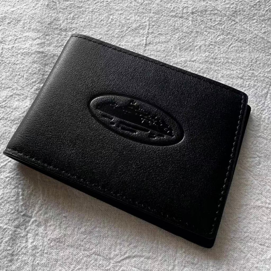 ISLAND LEATHER CARD HOLDER [BLACK/YELLOW/GREEN/RED] - Corteiz