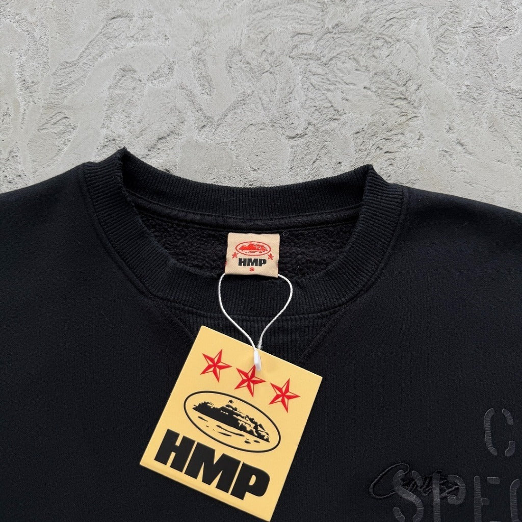 Hmp Stencil Crewneck/Pants/Set 'Black' - CRTZ.XYZ