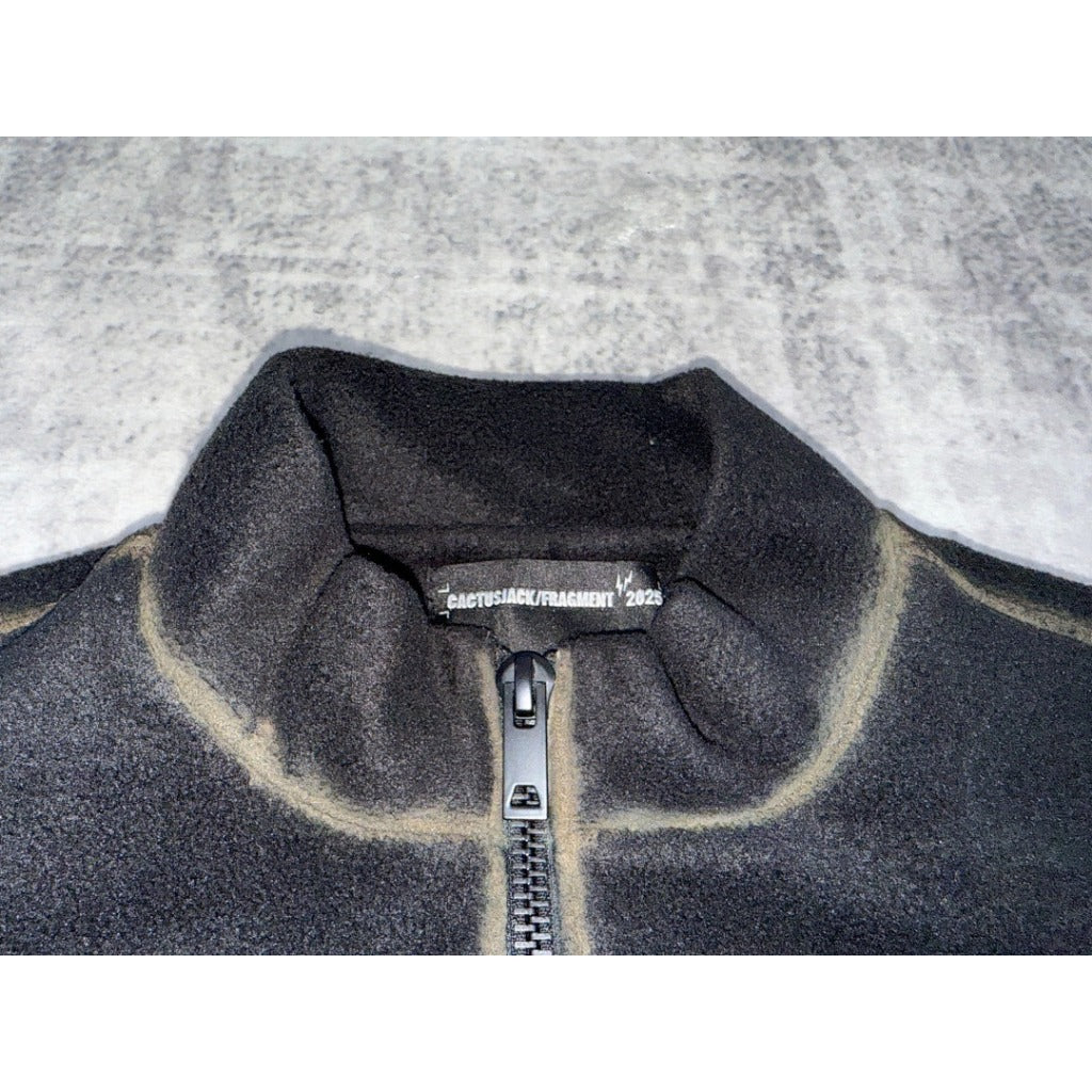 Travis Scott Cactus Jack x Fragment x Nike Fleece Zip Jacket "Black"