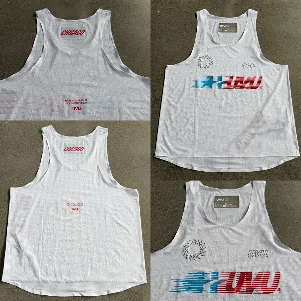 UVU Running Vest (All Cities) - Paris/London/Chicago/Berlin/Black/Whte/Pink