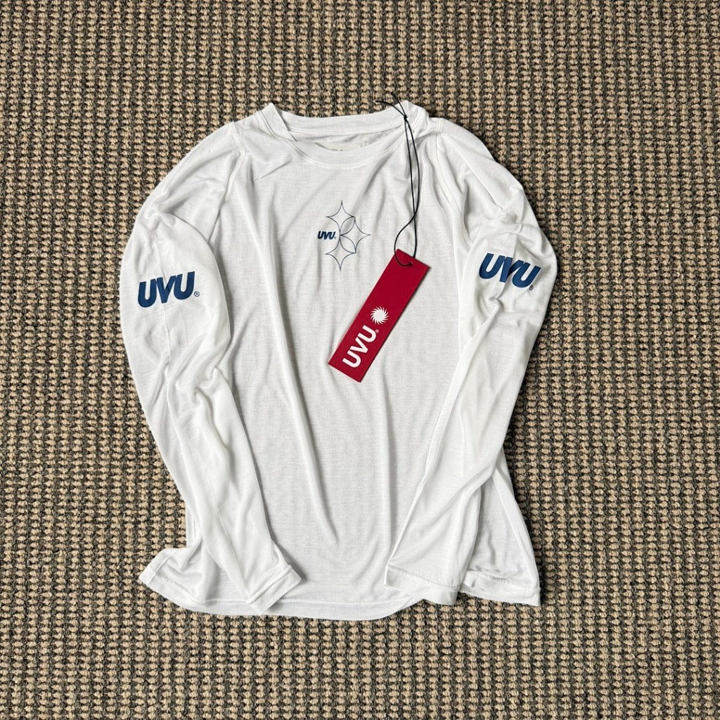 UVU White Running LS Shirt [Dolomiti Marathon Pop-Up Exclusive Merchandise]