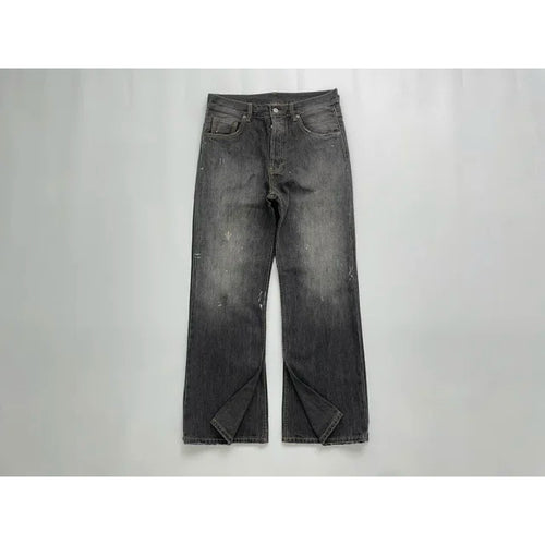Acne Studios - 2021M Black Grey Splatter Vintage Jeans