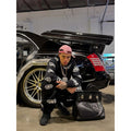 Denim Tears X CRTZ - COTTON WREATH ZIP-UP & PANTS - BLACK