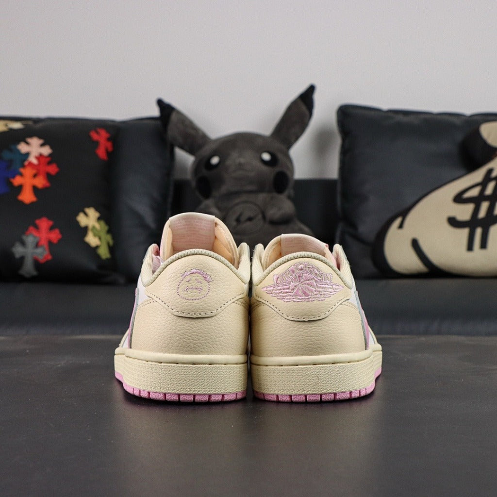 Travis Scott x Air Jordan 1 Low “Pink Pack” - Shy Pink