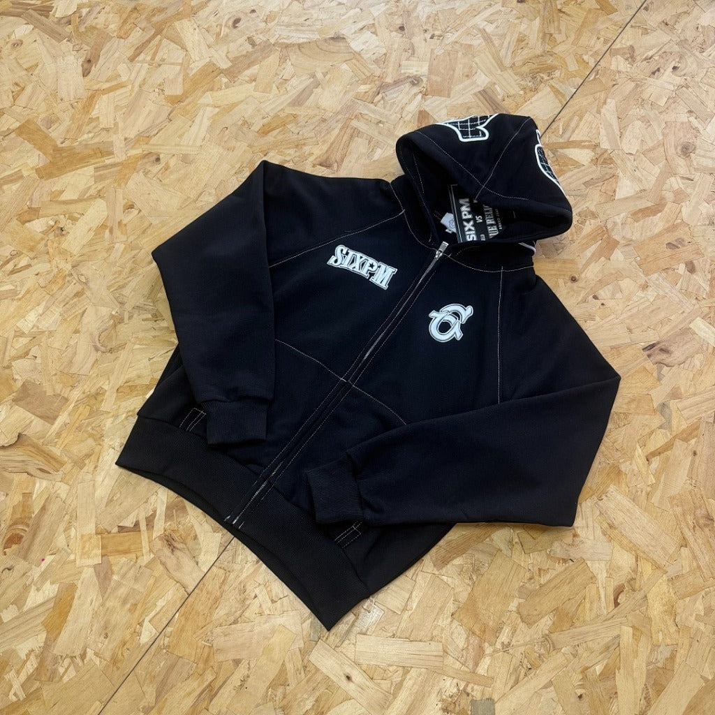Icons Zip Hoodie Black | 6PM® x True Religion®