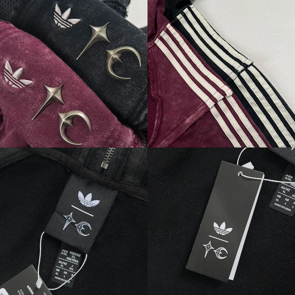 Thug Club Adidas Teamgeist Hooded Zip Up