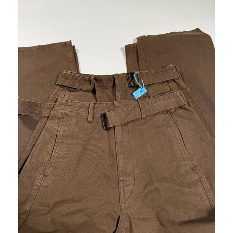 Le'maire Twisted Belted Pants 'Espresso'