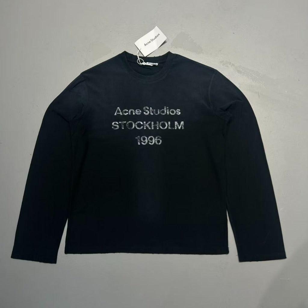 Stockholm 1996 Logo Long Sleeve Shirt - Relaxed Fit [All Colors] - ACN STD