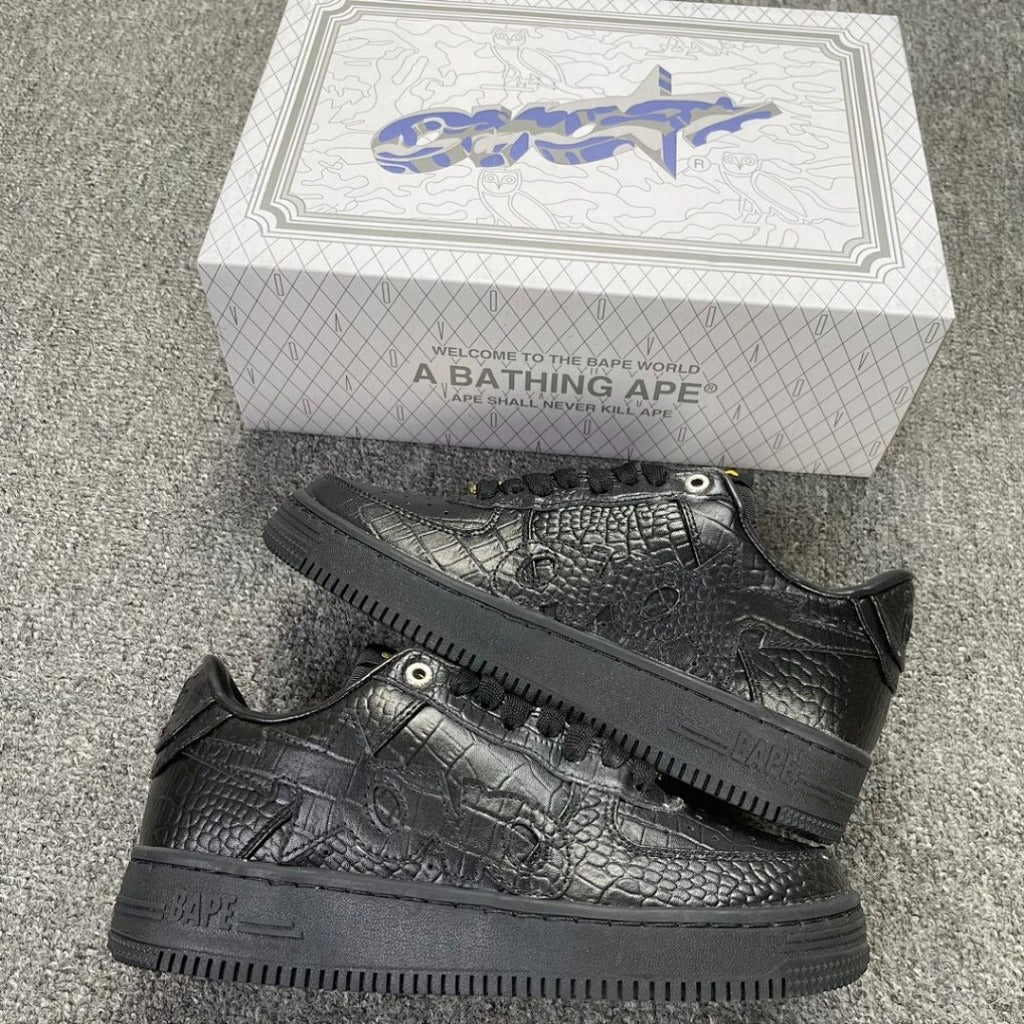 OVO x A Bathing Ape Bapesta - Black
